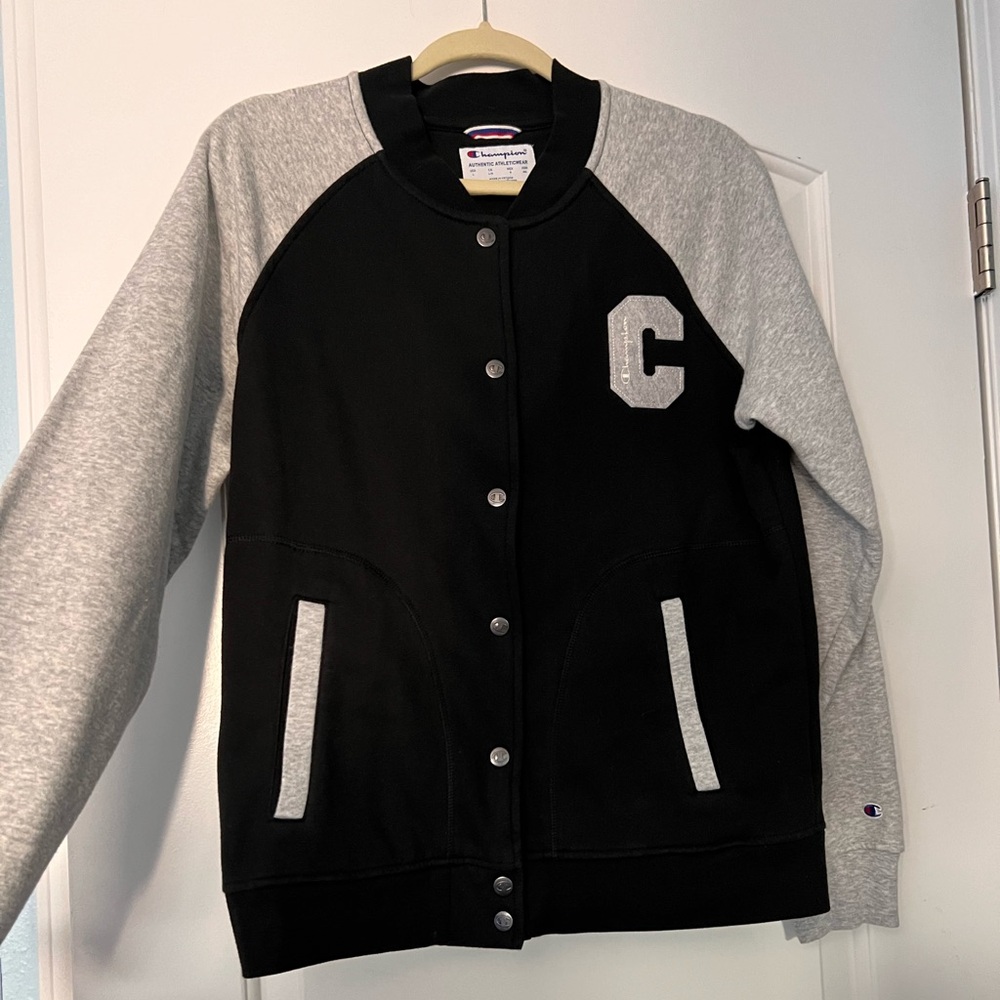 Cool Champion bomber jacket.